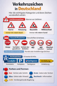 Verkehrszeichen in Deutschland und ihre Bedeutung